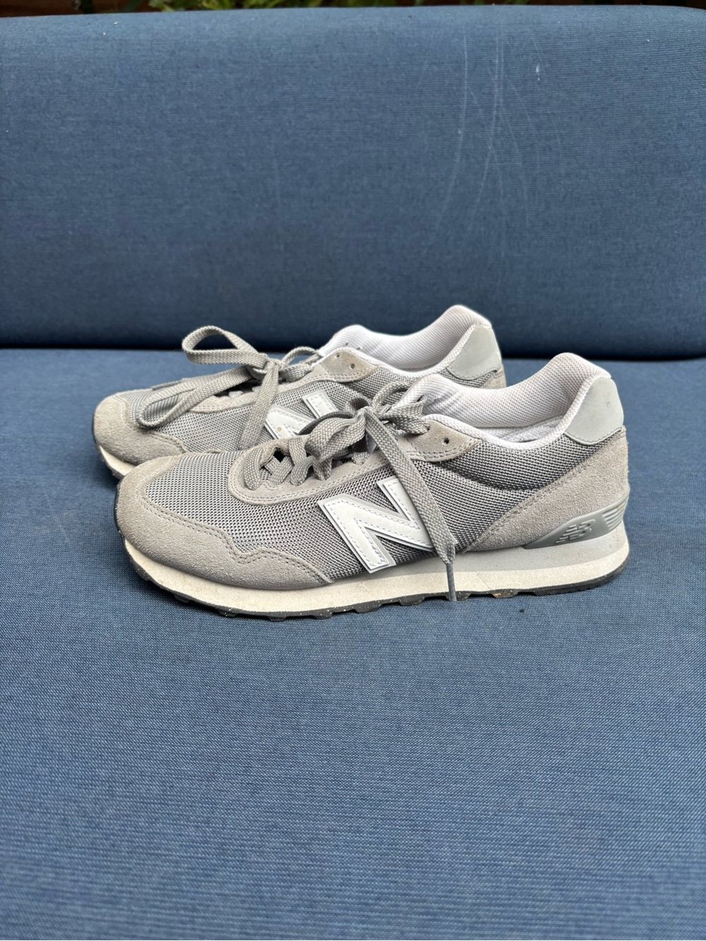 New Balance Light Grey Cushioned Sneaker